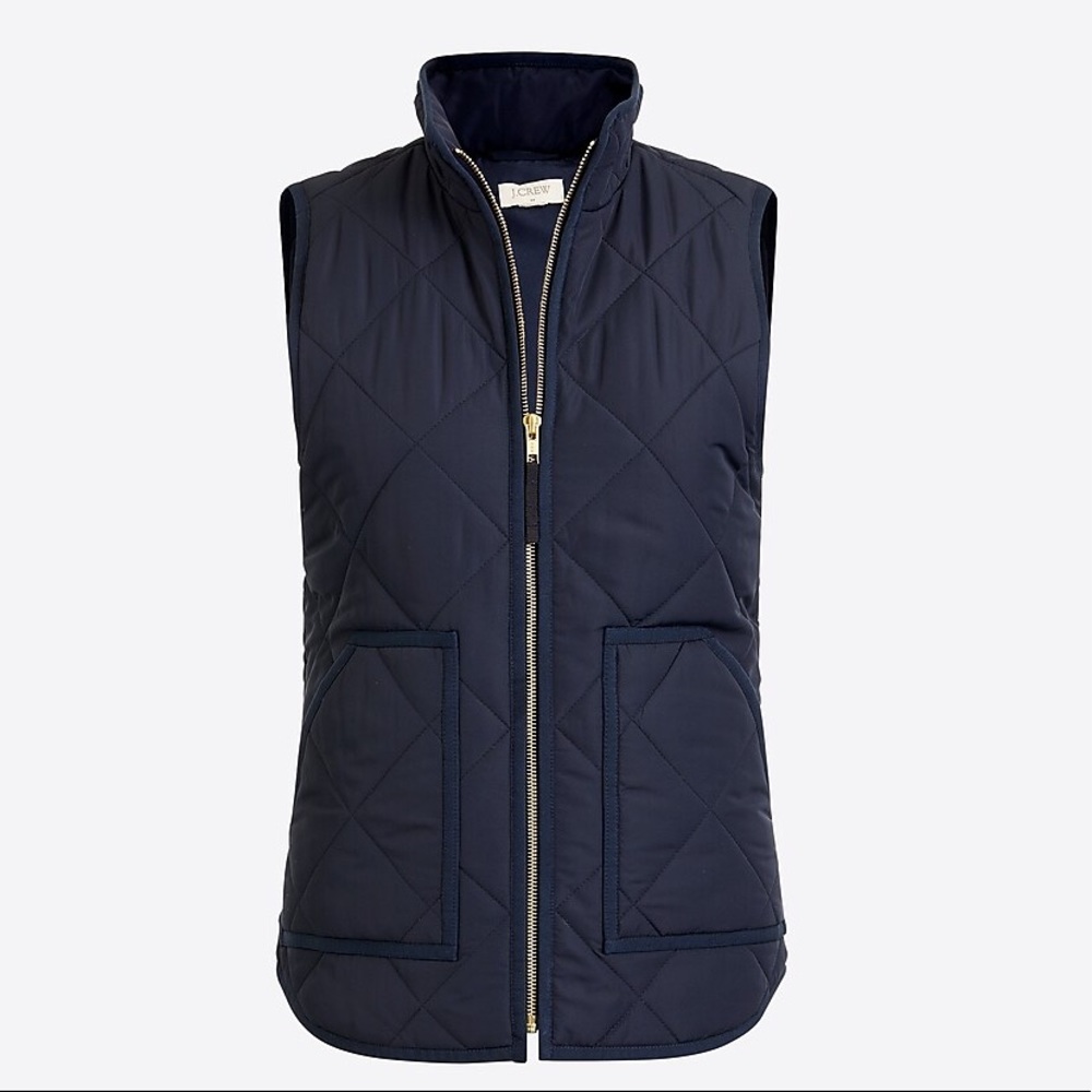 J Crew light Puffer vest